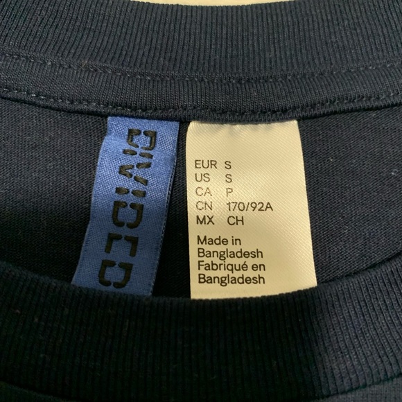 H&M MEN’S BASIC T-SHIRT - Picture 3 of 3